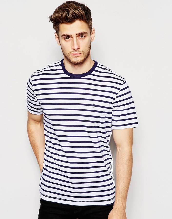 French Stripes Shirt Men - aspoydm